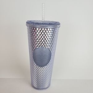 Starbucks 2019 holiday silver studded tumbler